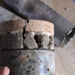 Limestone tile core